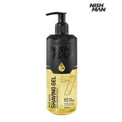 Гель для бритья Nishman Shaving Gel Gold One Easy Tattoo 07