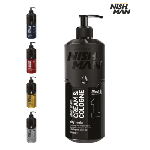 Крем после бритья Nishman Cream&Cologne 200 мл