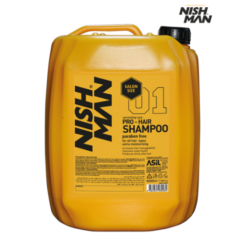 Шампунь для волос Nishman 01 Paraben Free 5000 мл