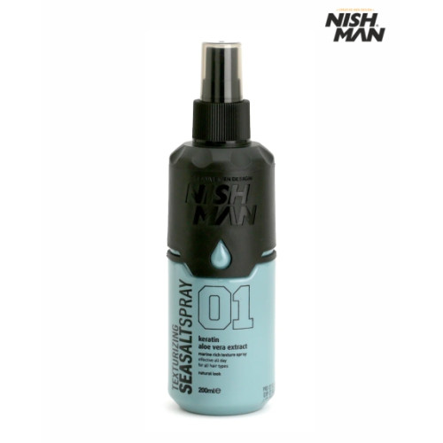 Солевой спрей Nishman Sea Salt Spray Texturizing 200 мл